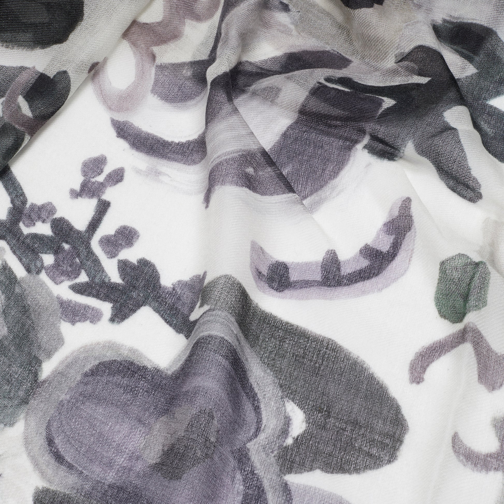 Casey Casey Women's Cash Square Scarf in Grey