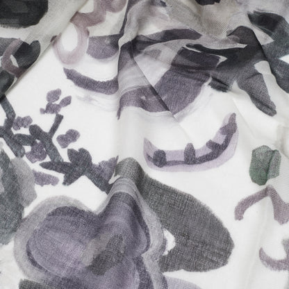 Casey Casey Women's Cash Square Scarf in Grey