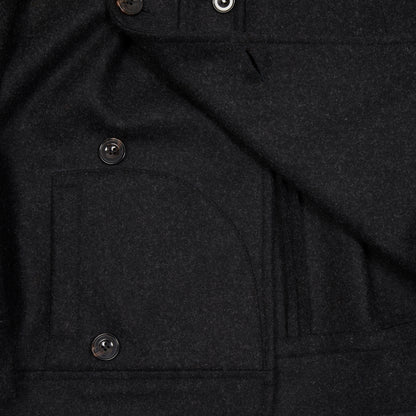 Cini Venezia Caffé Coat in Dark Grey 3