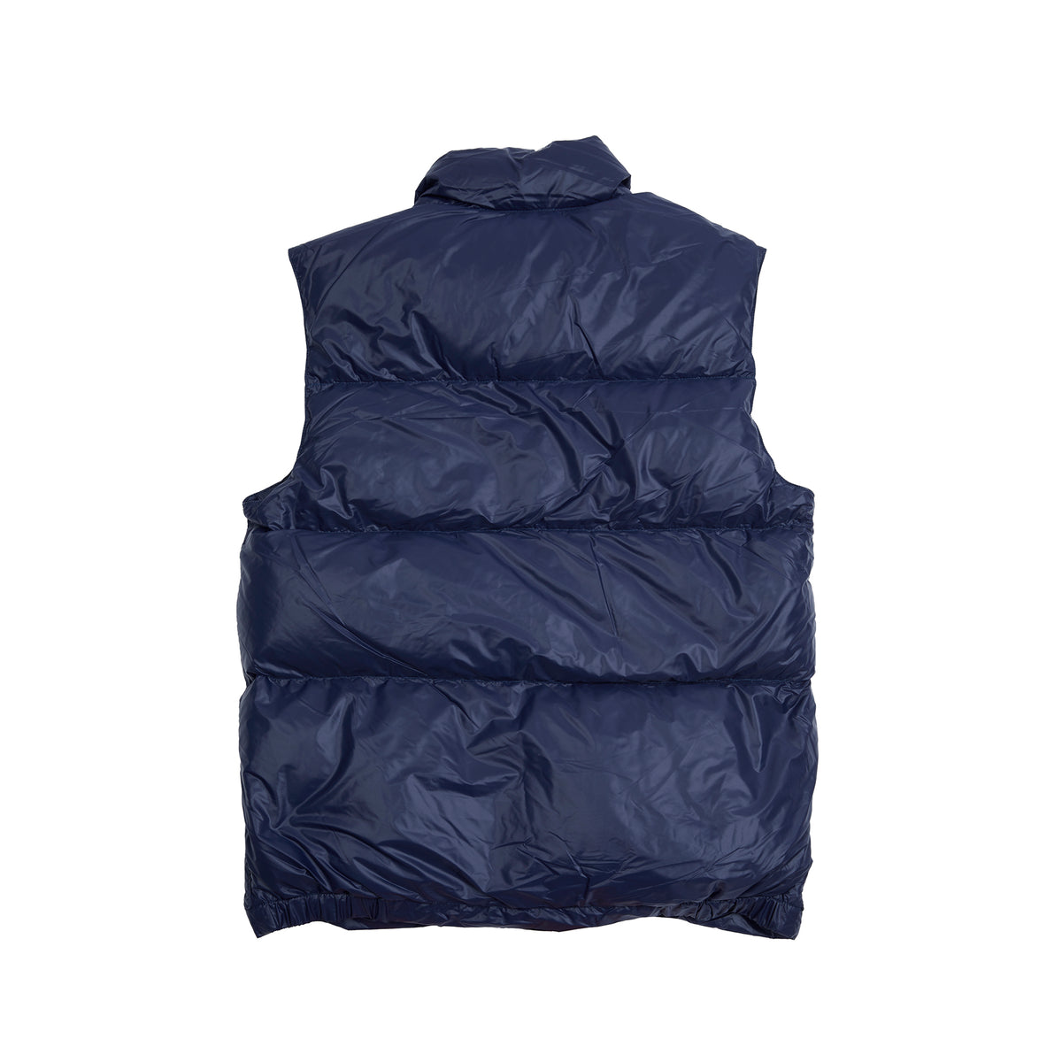 Crescent Down Works Streakfree Italian Vest in Navy/Navy