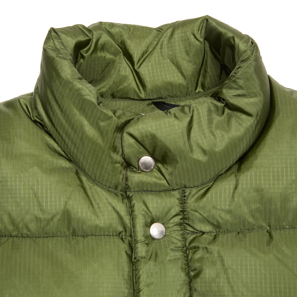 Crescent Down Works Ripstop Italian Vest in Green