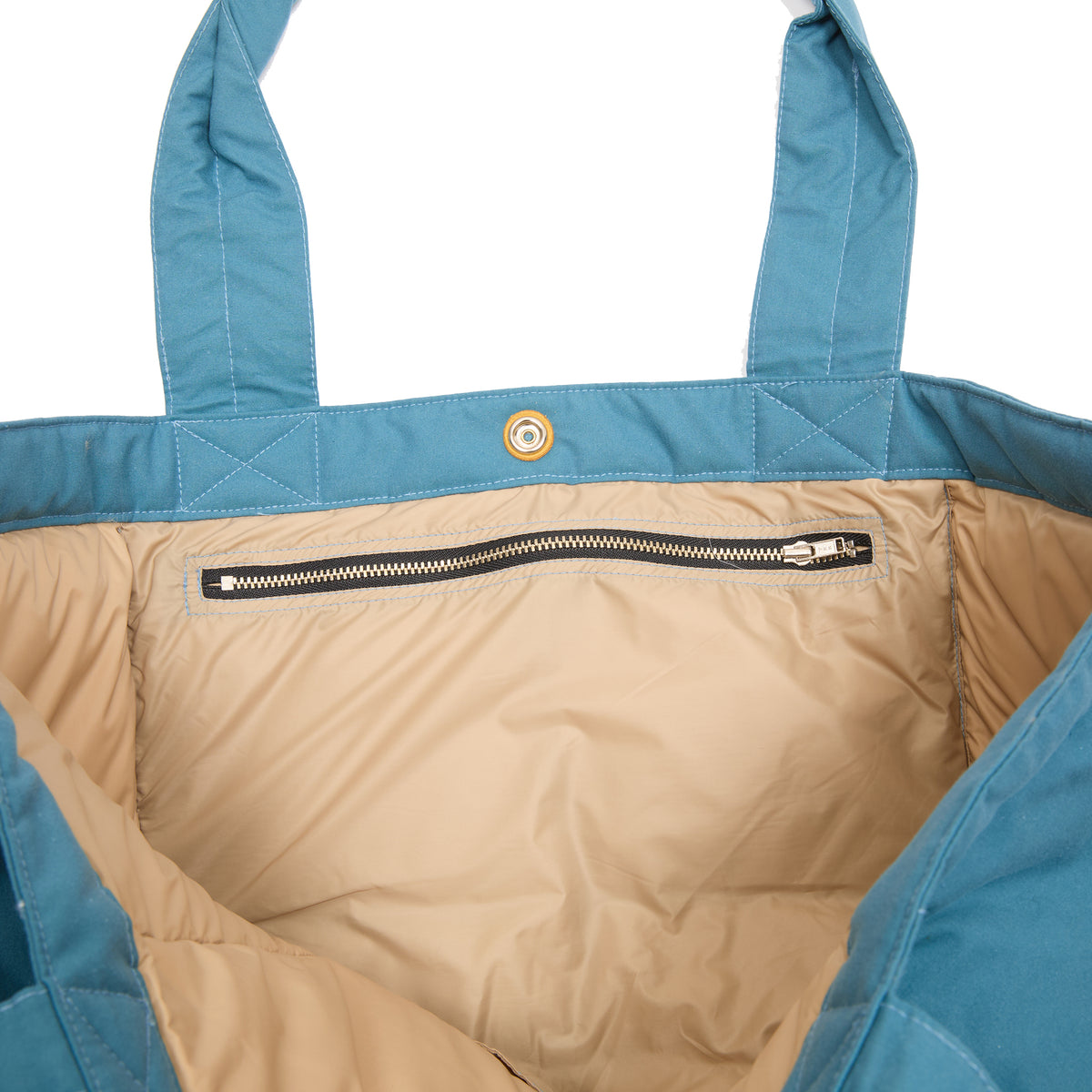 Crescent Down Works Down Tote Bag in Robin's Blue