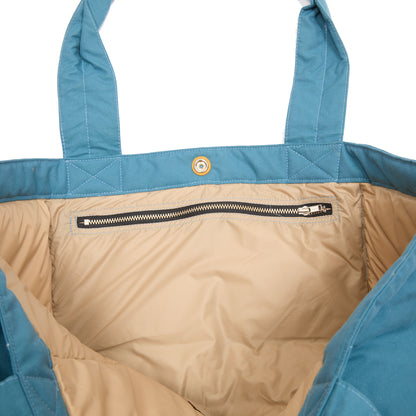 Crescent Down Works Down Tote Bag in Robin's Blue