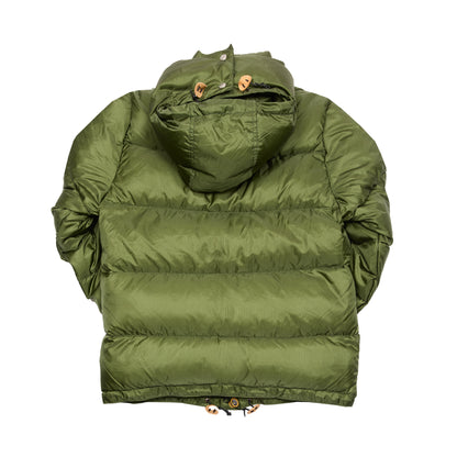 Crescent Down Works Ripstop Down Sweater in Green