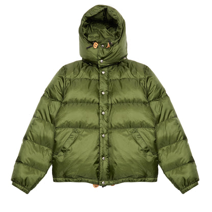 Crescent Down Works Ripstop Down Sweater in Green