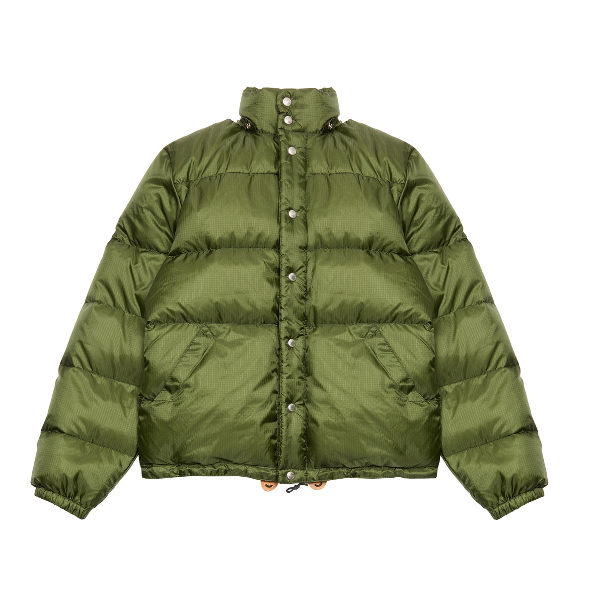 Crescent Down Works Ripstop Down Sweater in Green