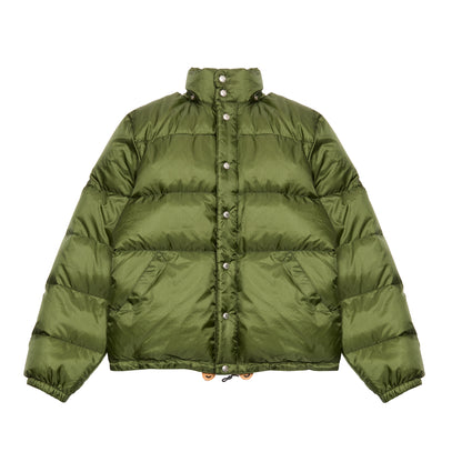 Crescent Down Works Ripstop Down Sweater in Green