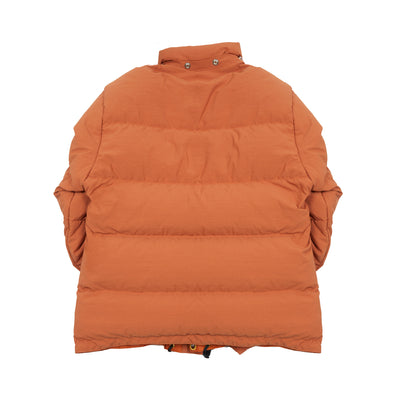 Crescent Down Works Ripstop Down Sweater in Rust / Orange