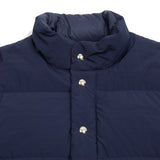 Crescent Down Works Ripstop Italian Vest in Navy / Navy