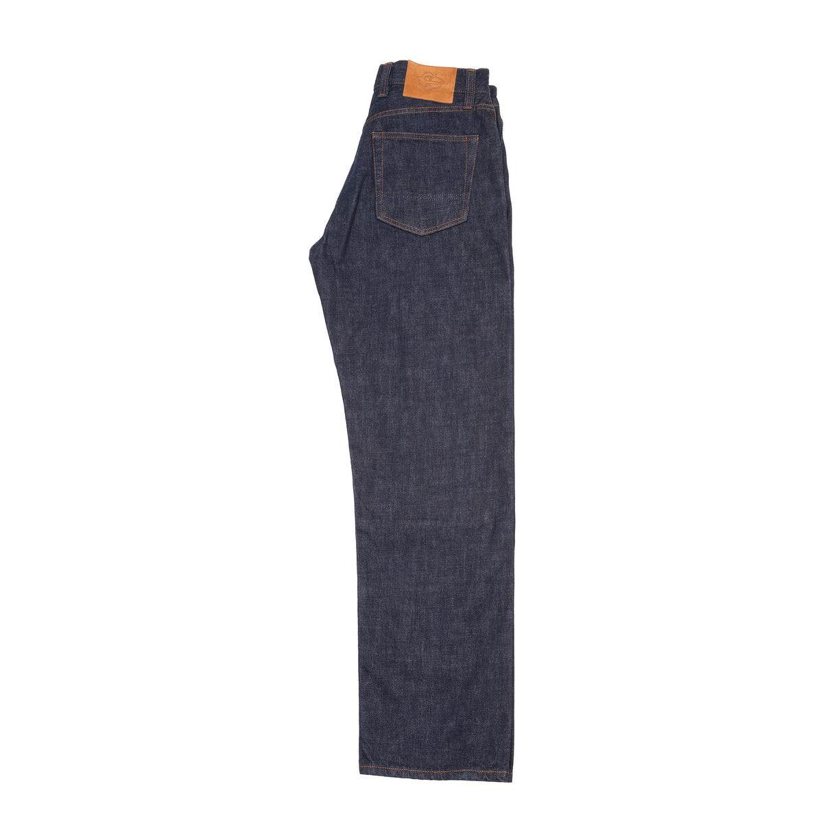 Drake's Five Pocket Japanese Selvedge Denim Jeans in Indigo Rinse