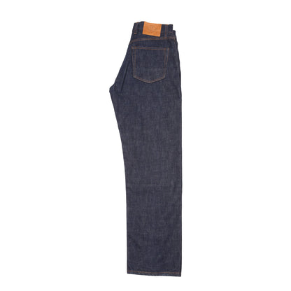 Drake's Five Pocket Japanese Selvedge Denim Jeans in Indigo Rinse