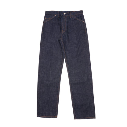Drake's Five Pocket Japanese Selvedge Denim Jeans in Indigo Rinse