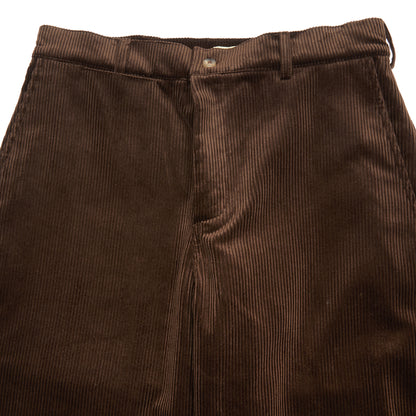 De Bonne Facture Corduroy Balloon Trousers in Brown
