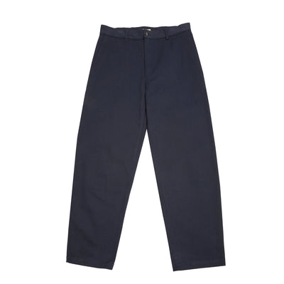 De Bonne Facture Heavy Cotton Drill Balloon Trousers in Navy 1