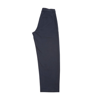 De Bonne Facture Heavy Cotton Drill Balloon Trousers in Navy 4