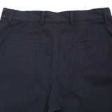 De Bonne Facture Heavy Cotton Drill Balloon Trousers in Navy 3