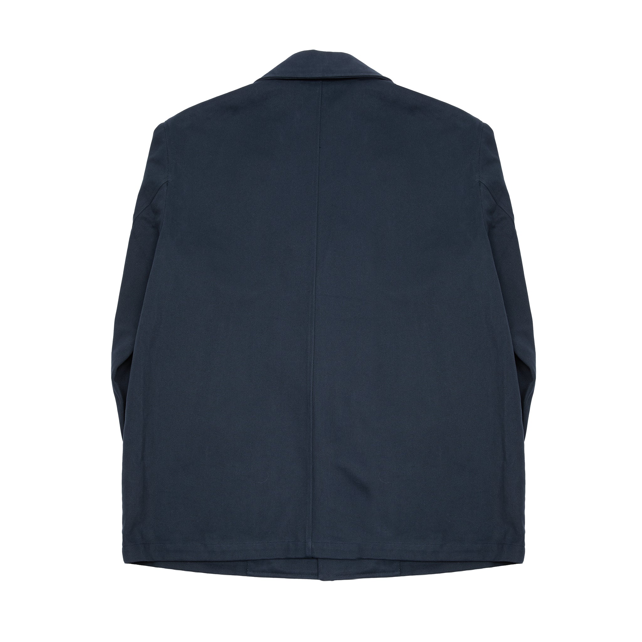 De Bonne Facture Traveller Heavy Cotton Drill Jacket in Navy