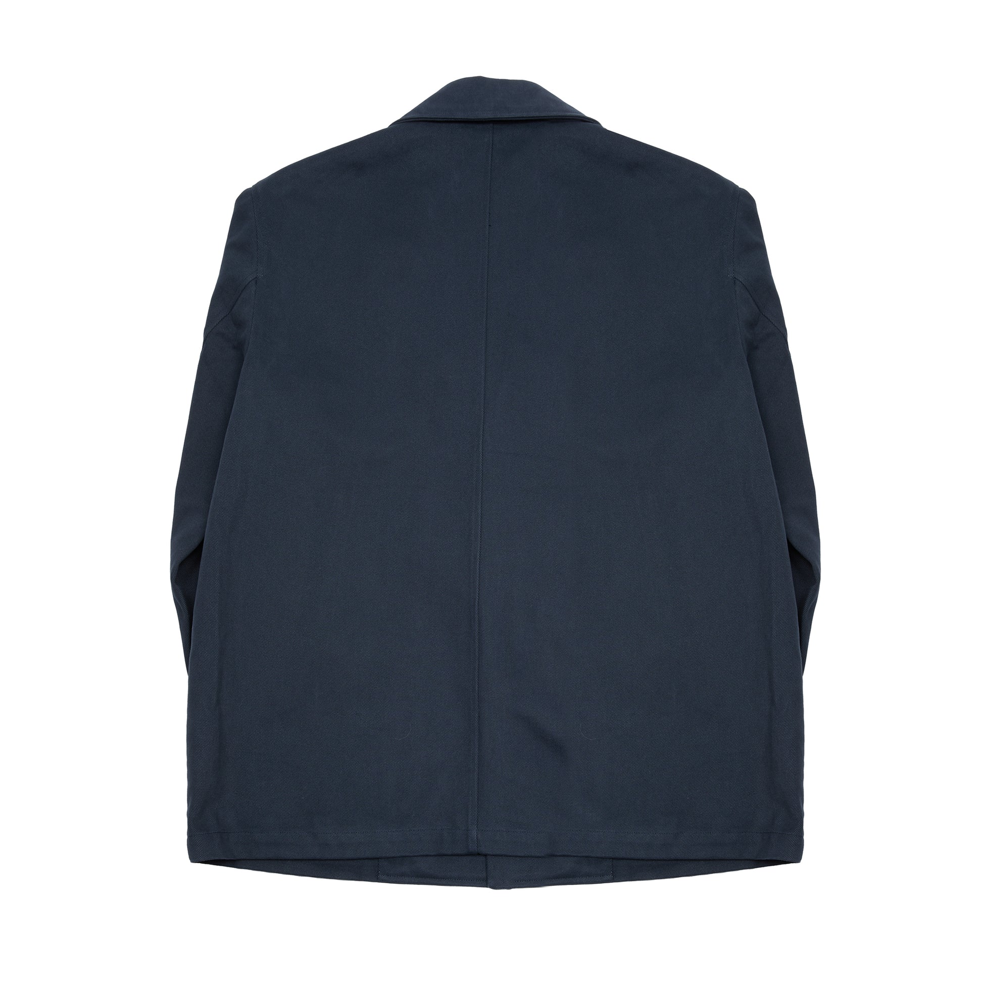 De Bonne Facture Traveller Heavy Cotton Drill Jacket in Navy