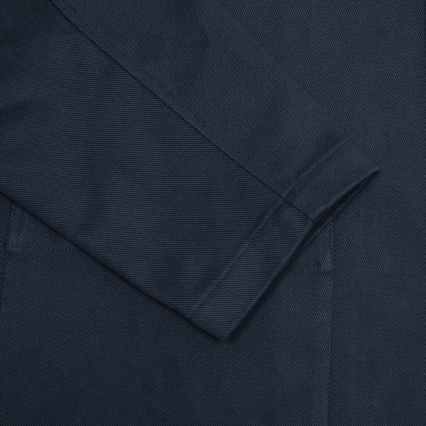 De Bonne Facture Traveller Heavy Cotton Drill Jacket in Navy