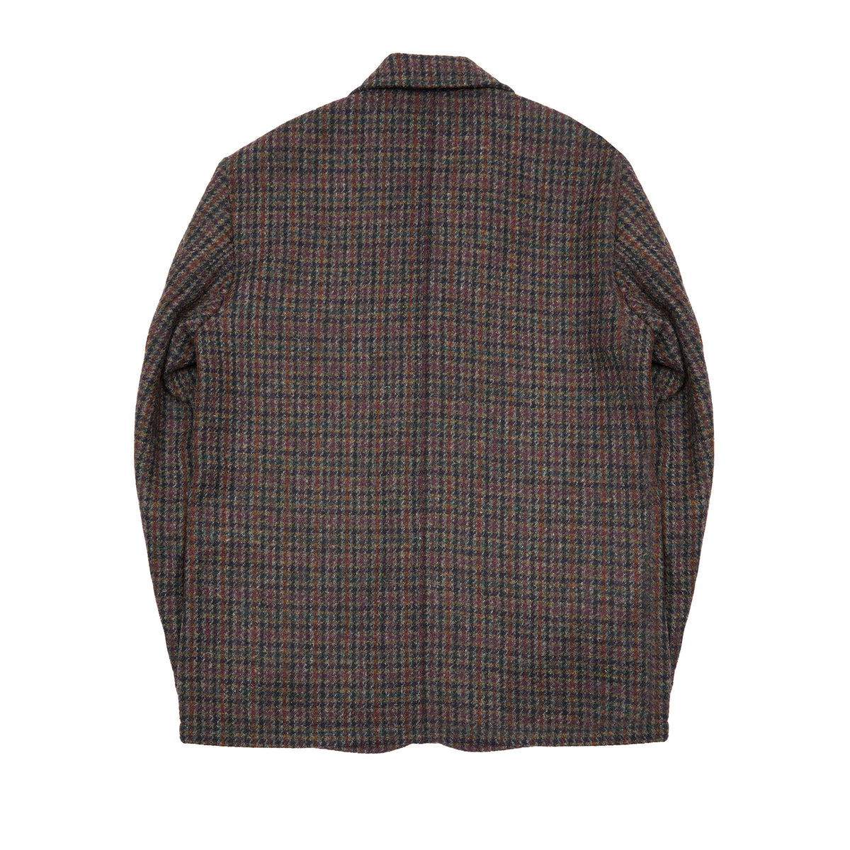 De Bonne Facture Tweed Métier Jacket in Dark Brown Check