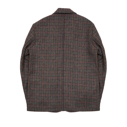 De Bonne Facture Tweed Métier Jacket in Dark Brown Check
