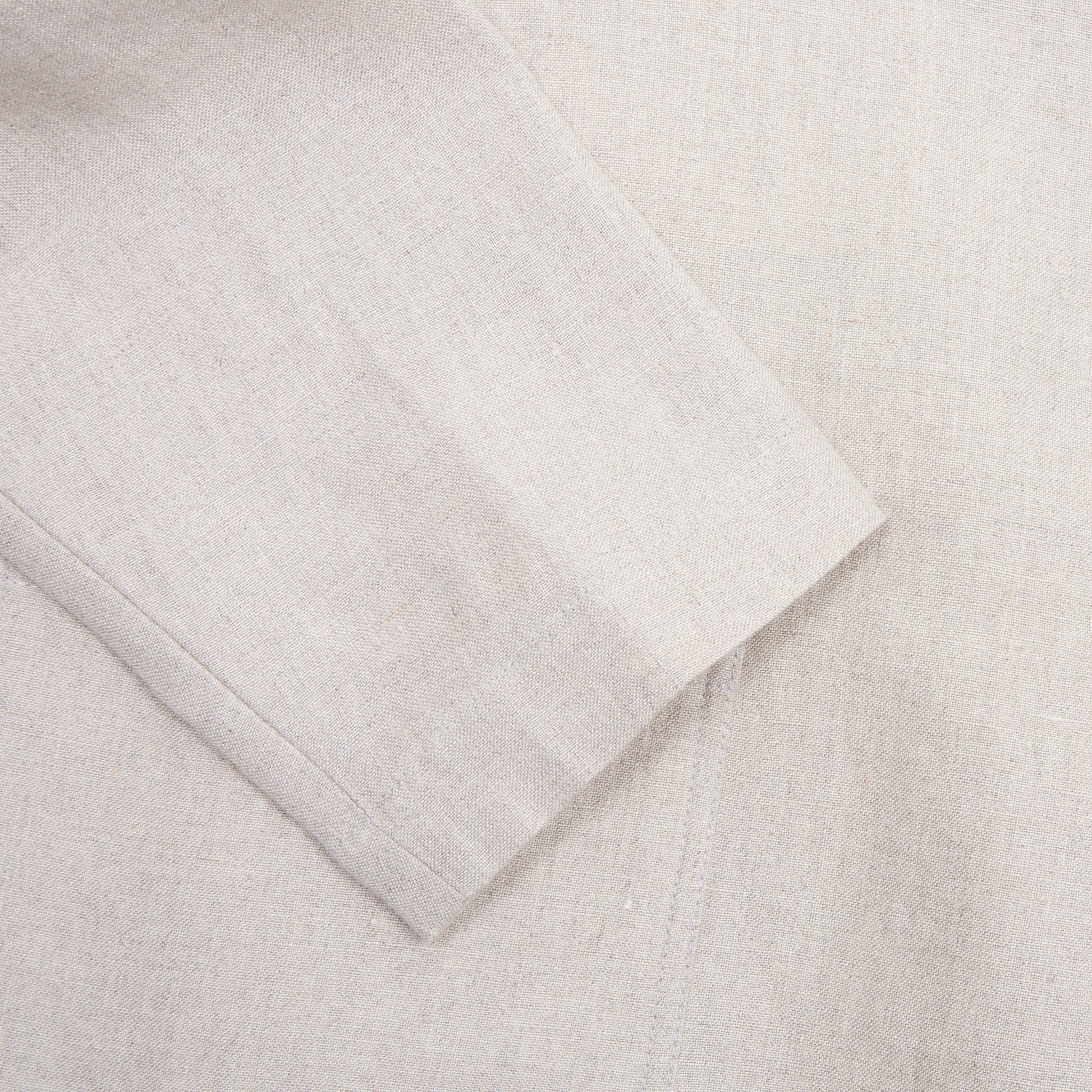 De Bonne Facture Writer's Linen Undyed Flax Jacket