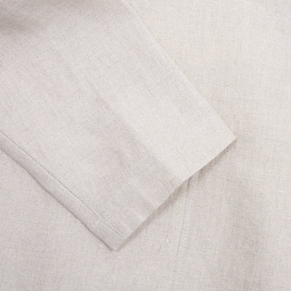 De Bonne Facture Writer's Linen Undyed Flax Jacket
