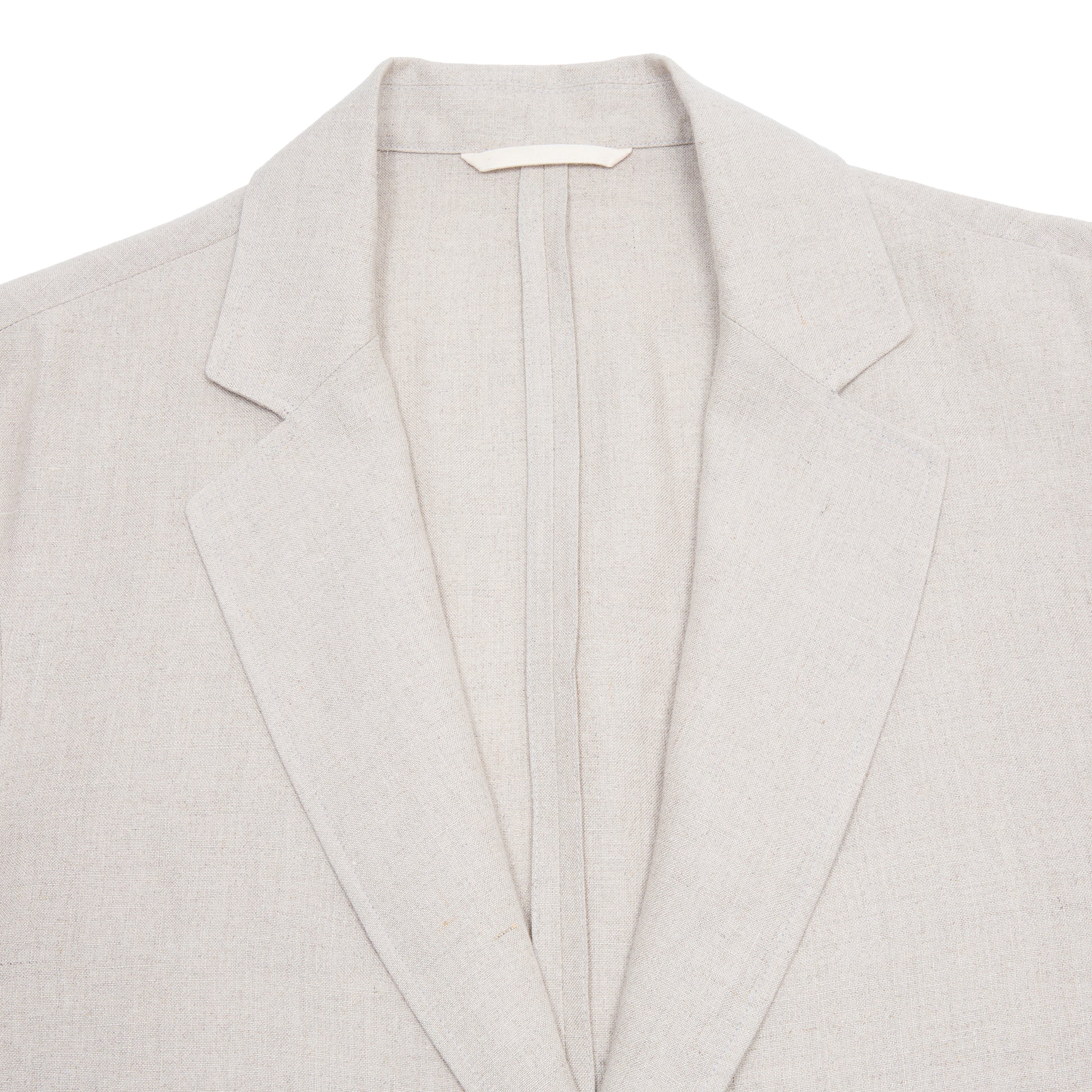 De Bonne Facture Writer's Linen Undyed Flax Jacket