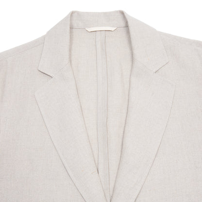 De Bonne Facture Writer's Linen Undyed Flax Jacket