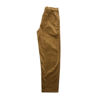 De Bonne Facture Corduroy Balloon Trousers in Khaki