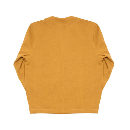 Dehen Slouchy Cardigan in Old Gold