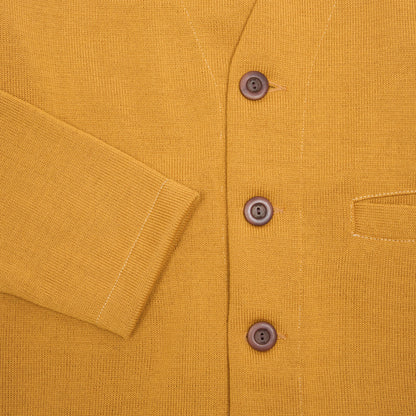 Dehen Slouchy Cardigan in Old Gold