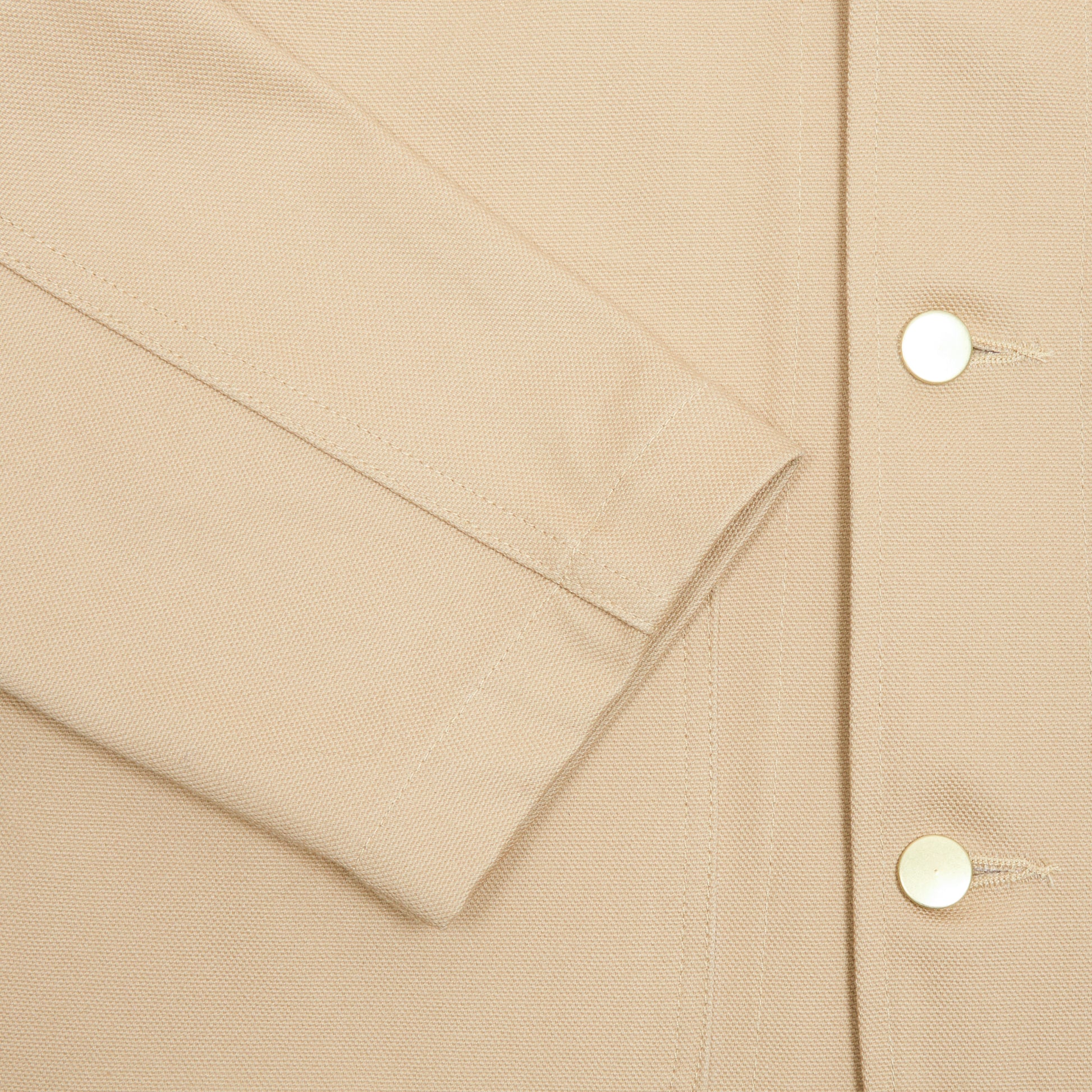 Dehen Chore Coat 2.0 in Faded Tan Canvas