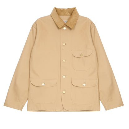 Dehen Chore Coat 2.0 in Faded Tan Canvas