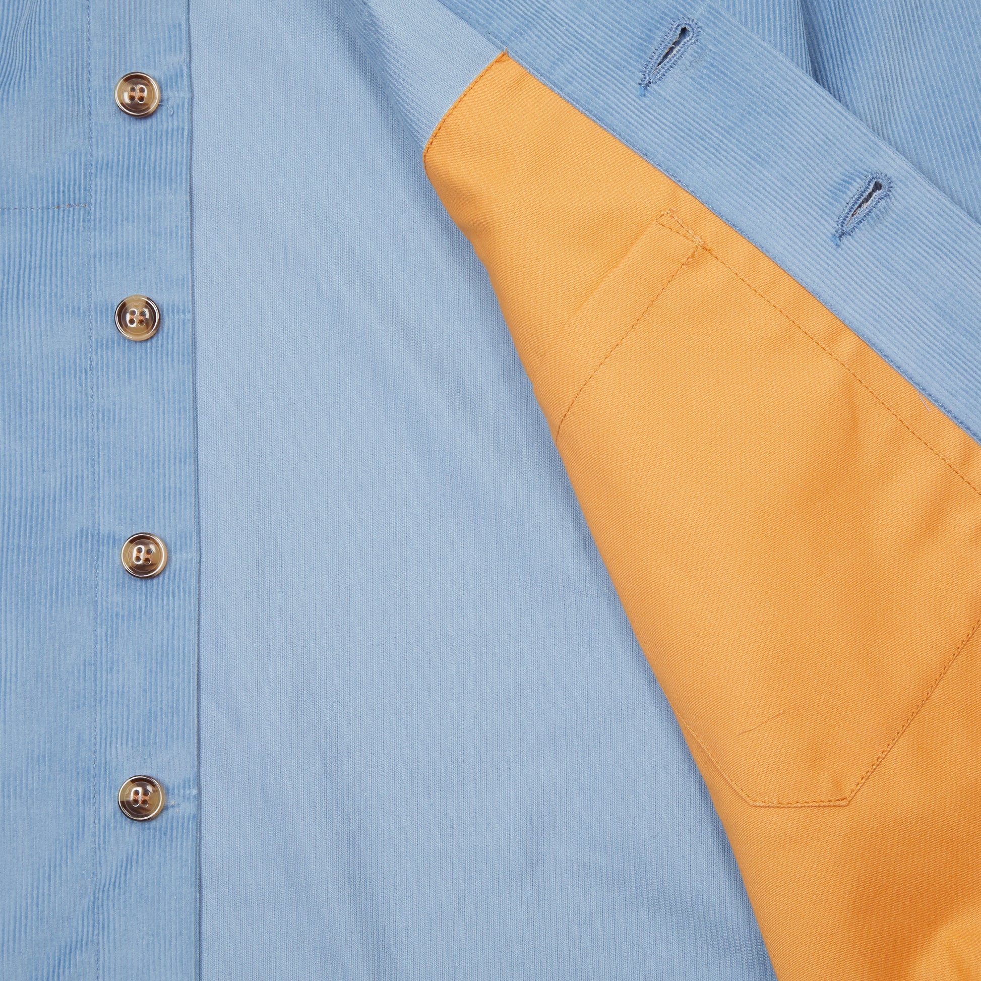 Dehen Crissman Overshirt in Dusty Blue
