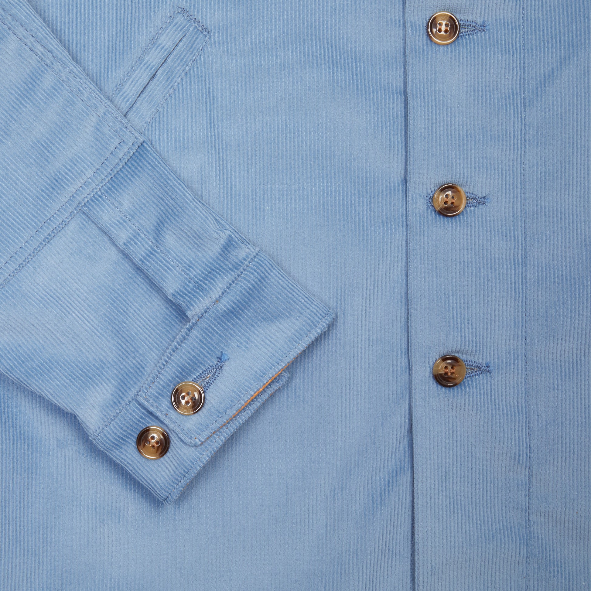 Dehen Crissman Overshirt in Dusty Blue