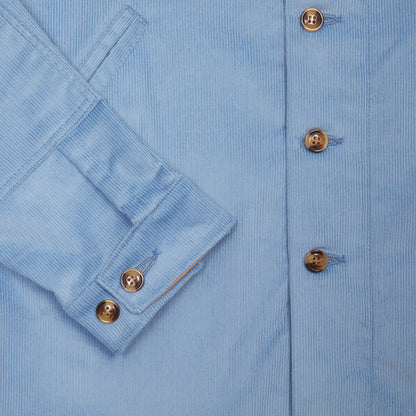 Dehen Crissman Overshirt in Dusty Blue