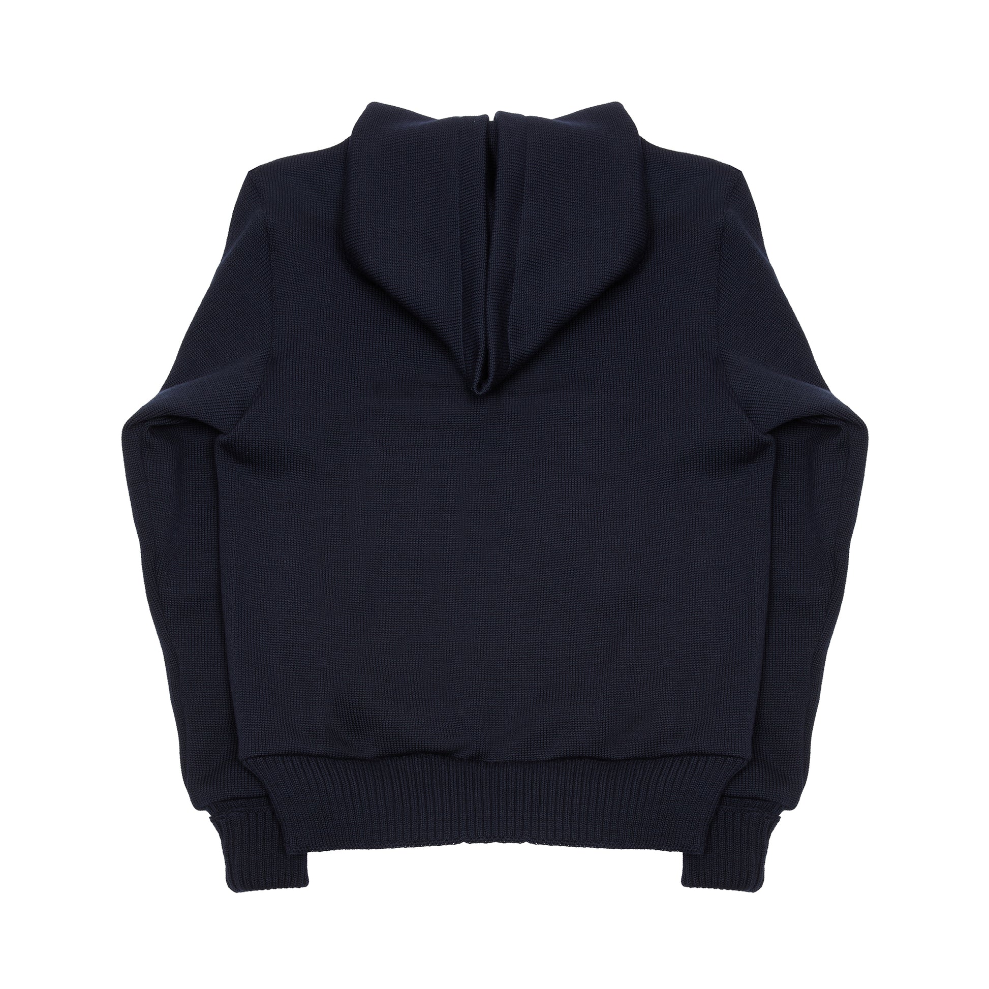 Dehen Full-Throttle Moto Hoodie in Dark Navy