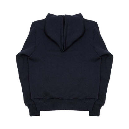 Dehen Full-Throttle Moto Hoodie in Dark Navy