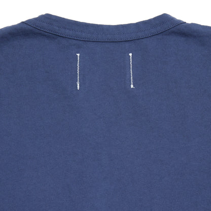 Dehen Heavy Duty Single Pocket T-Shirt in Navy