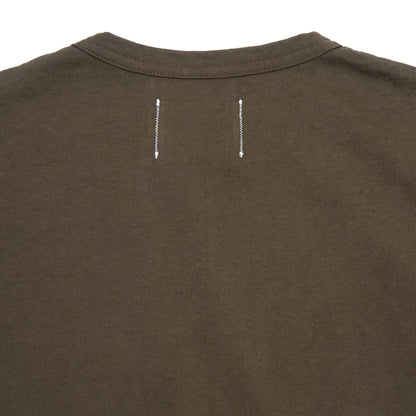 Dehen Heavy Duty Single Pocket T-Shirt in Loden