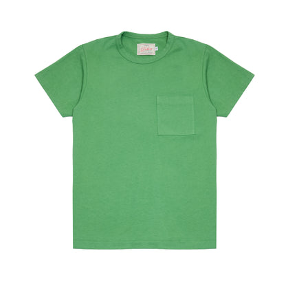 Dehen Heavy Duty Single Pocket T-Shirt in Clover