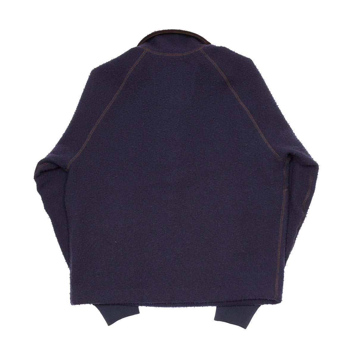 Drake's Casentino 1/2 Zip Pullover Fleece in Navy