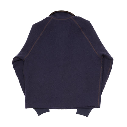 Drake's Casentino 1/2 Zip Pullover Fleece in Navy