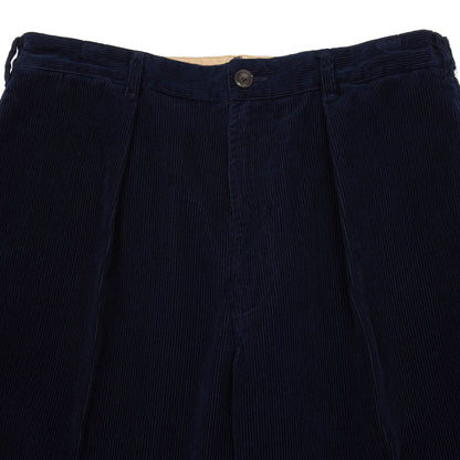 Drake's Cord Games Trousers in Navy
