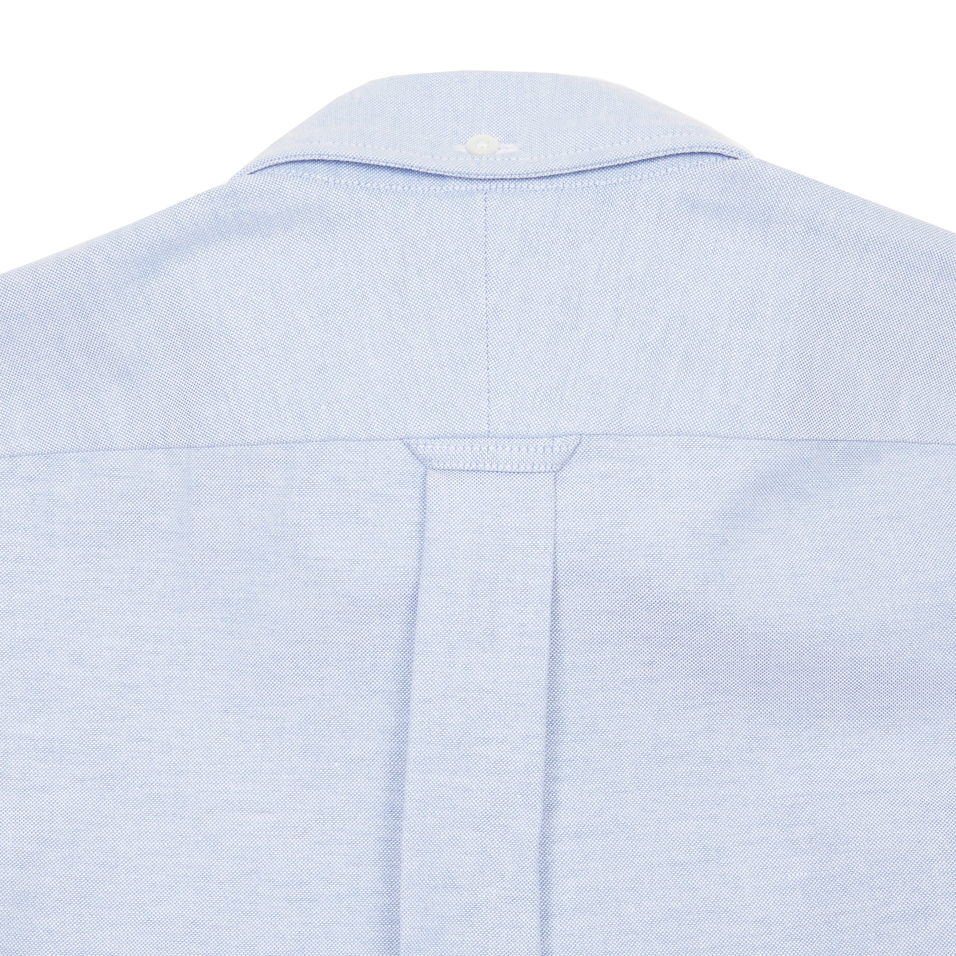 Drake's Button Down Oxford Shirt in Ice Blue