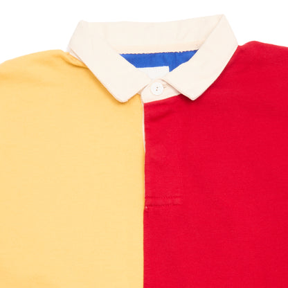 Drake's Colour block Panel Rugby Shirt