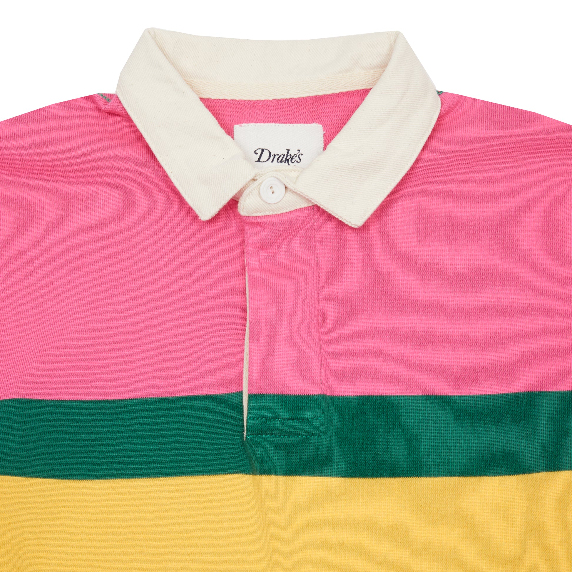 Drake's Multi Panels Rugby Shirt