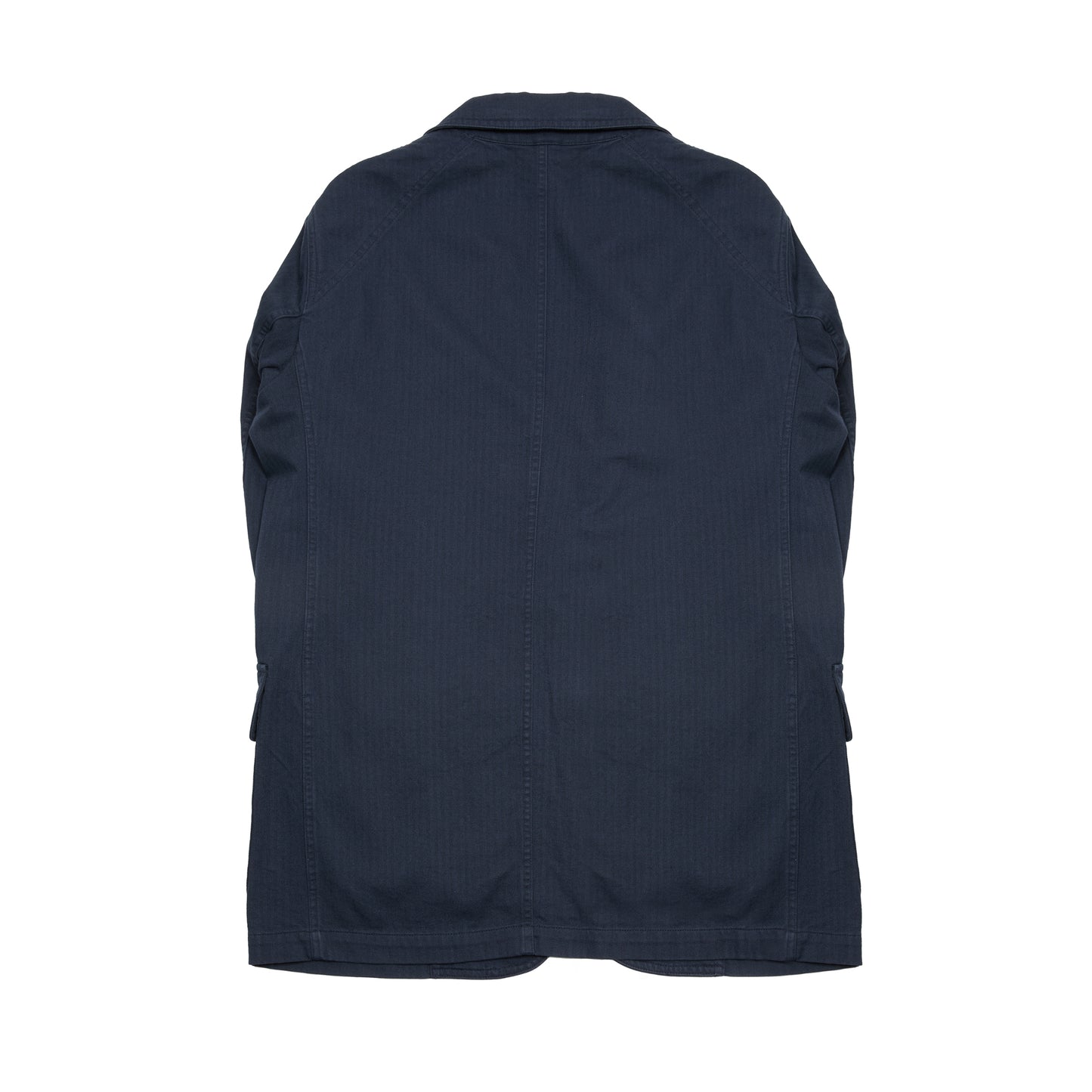 Drake's MK.I Herringbone Games Blazer in Navy