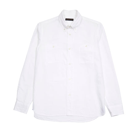 East Harbour Surplus Kodiak Shirt in White